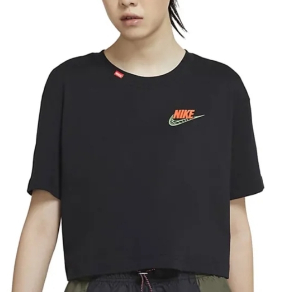 Nike Black Crop Top